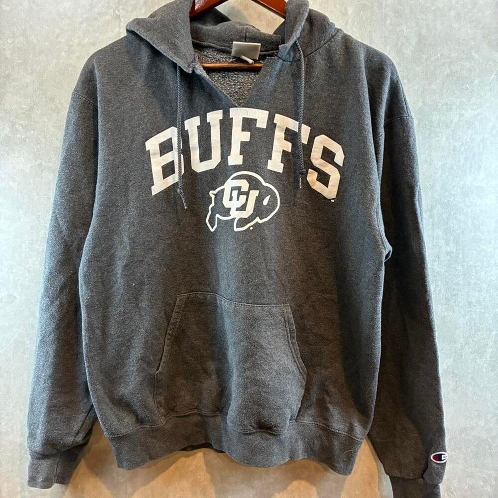 Champion Men's Grey Hoodie